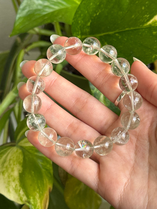 Prasiolite Chunky Bracelet