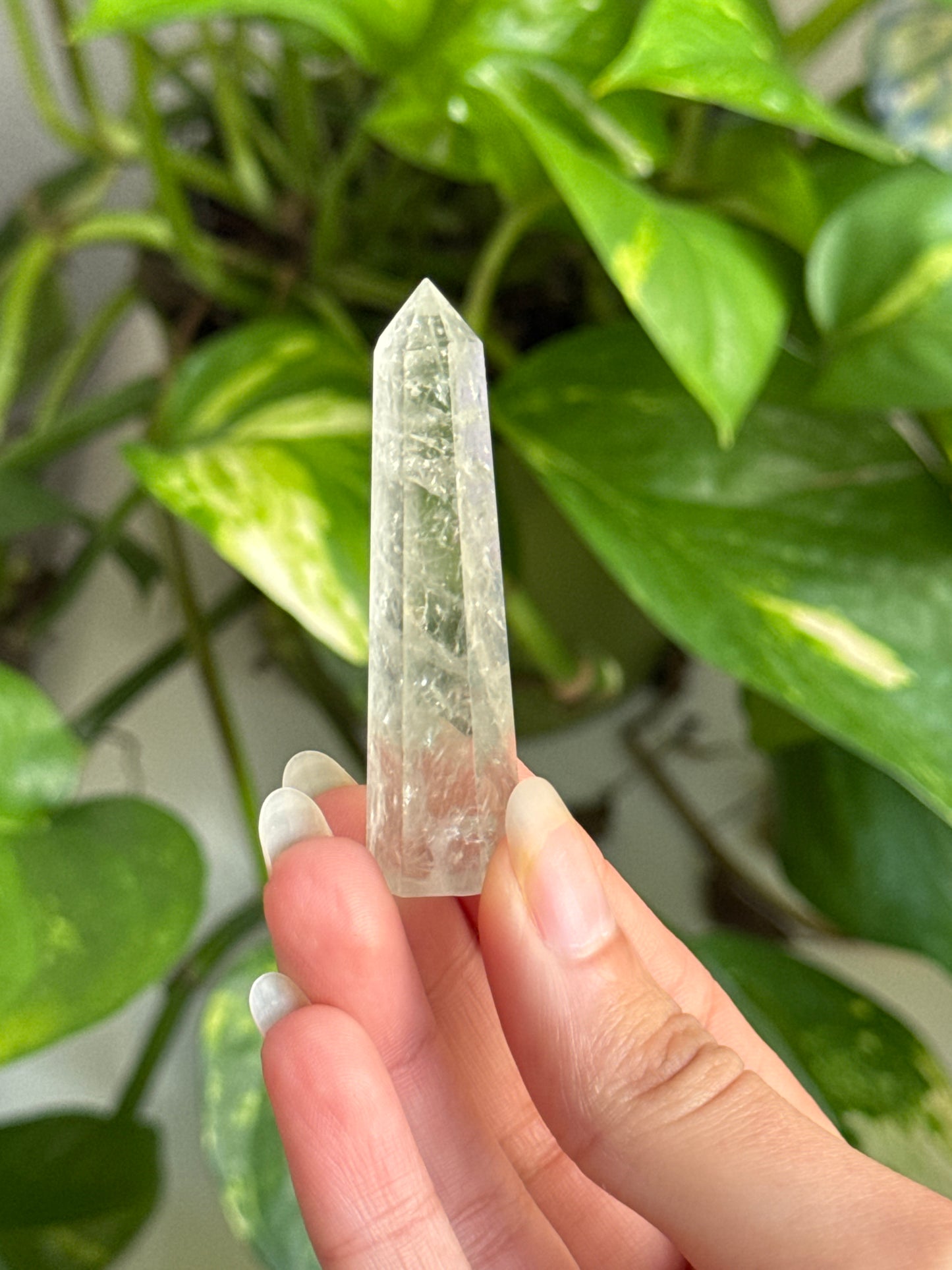 Prasiolite Mini Tower