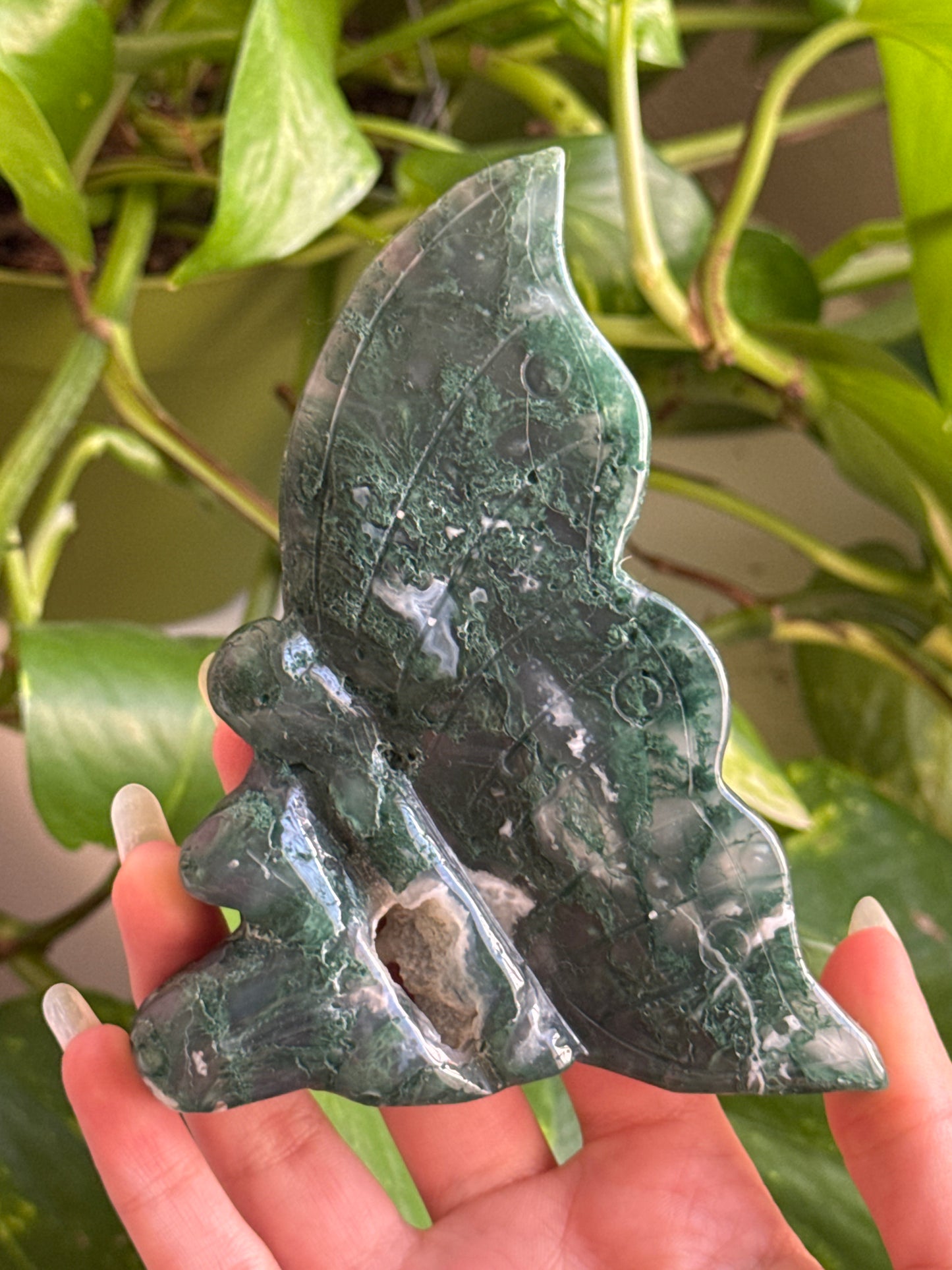 Moss Agate Fairy C