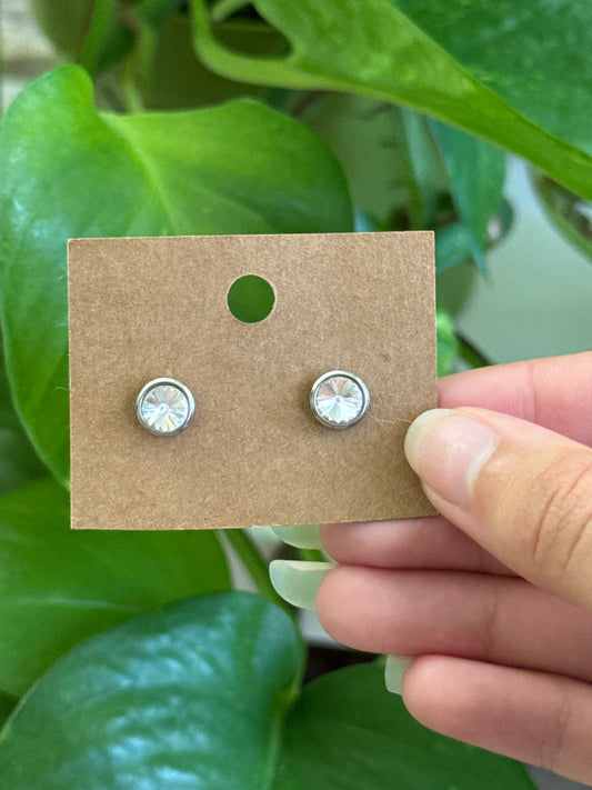 Moissanite Stud Earrings