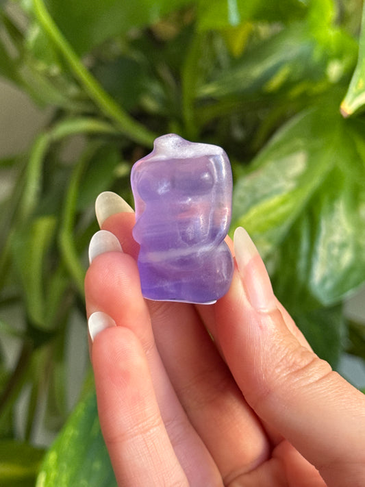 Fluorite Mini Pregnant Goddess