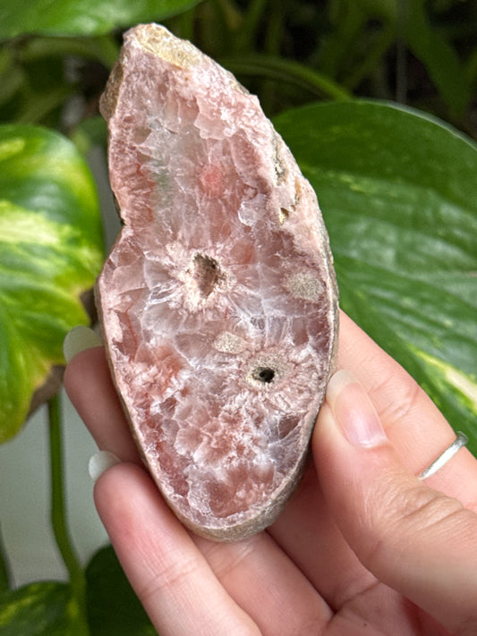 Pink Amethyst & Flower Agate Slab | You Pick