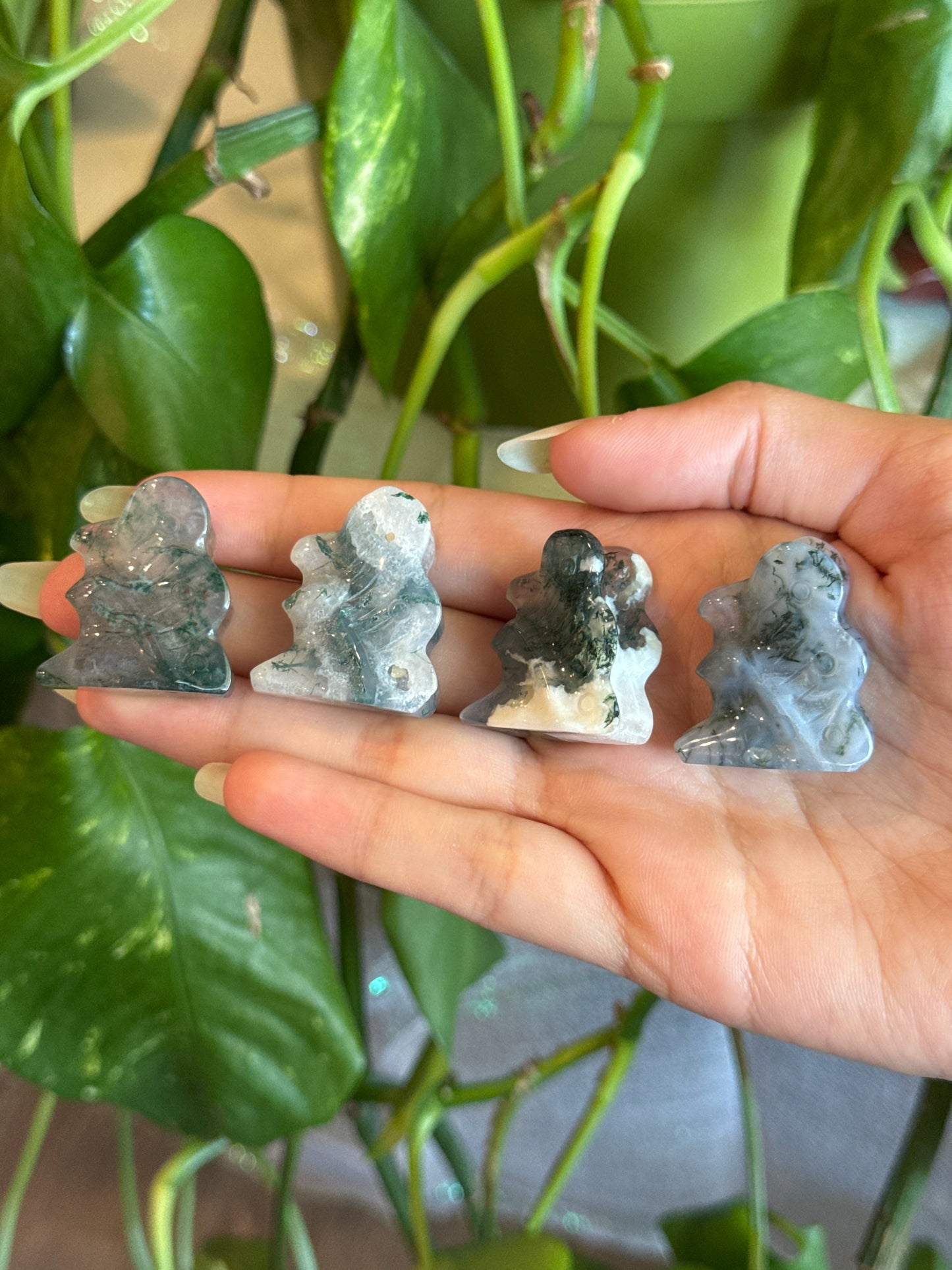 Moss Agate Fairy