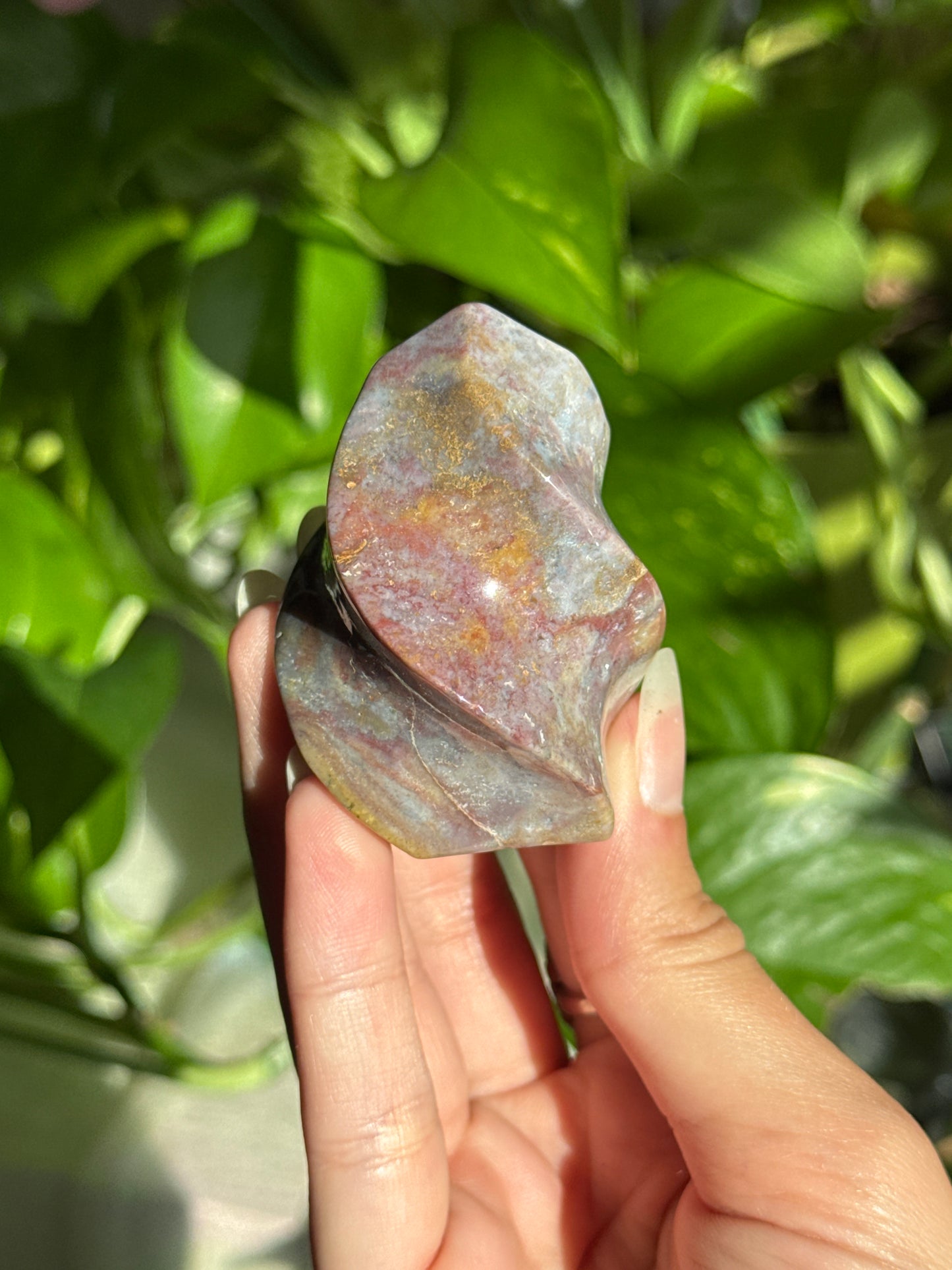 Pastel Sea Jasper Flame C