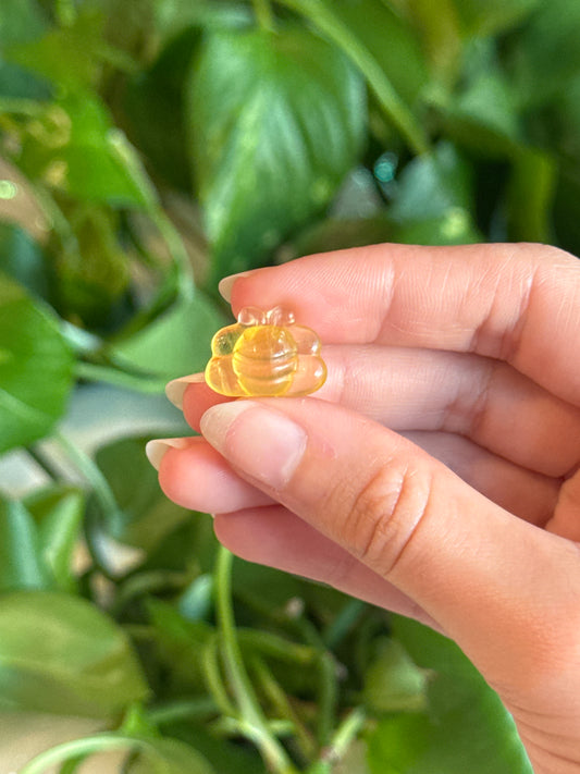 Yellow Fluorite Mini Bee Carving