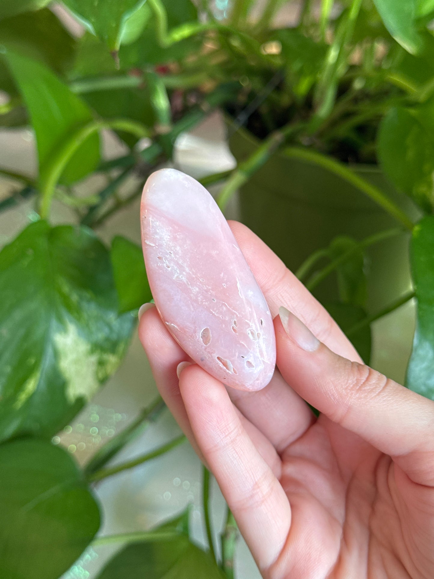 Pastel Peruvian Opal Pink Freeform