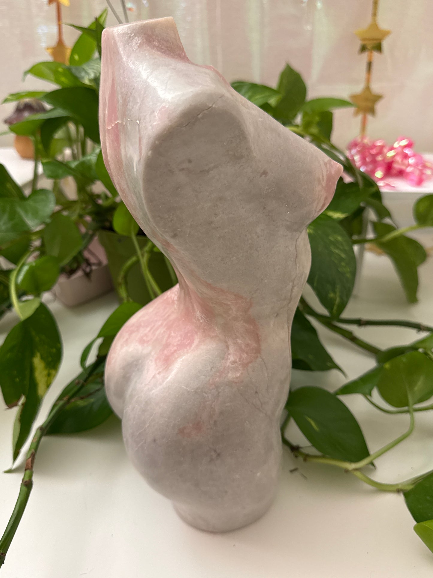 Pink Opal 13" XL Goddess Body 18.8lb
