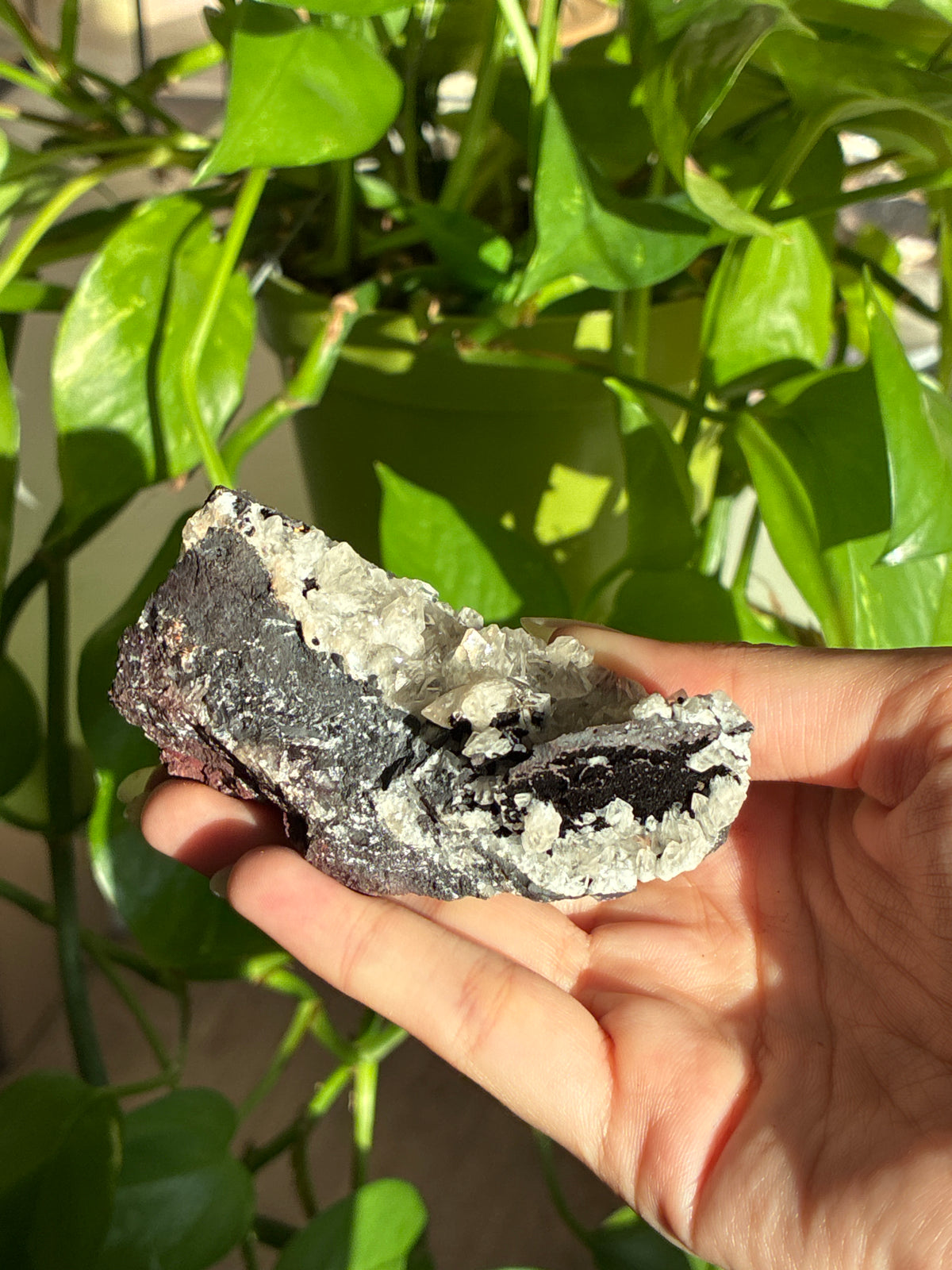 Snowy Quartz Specimen