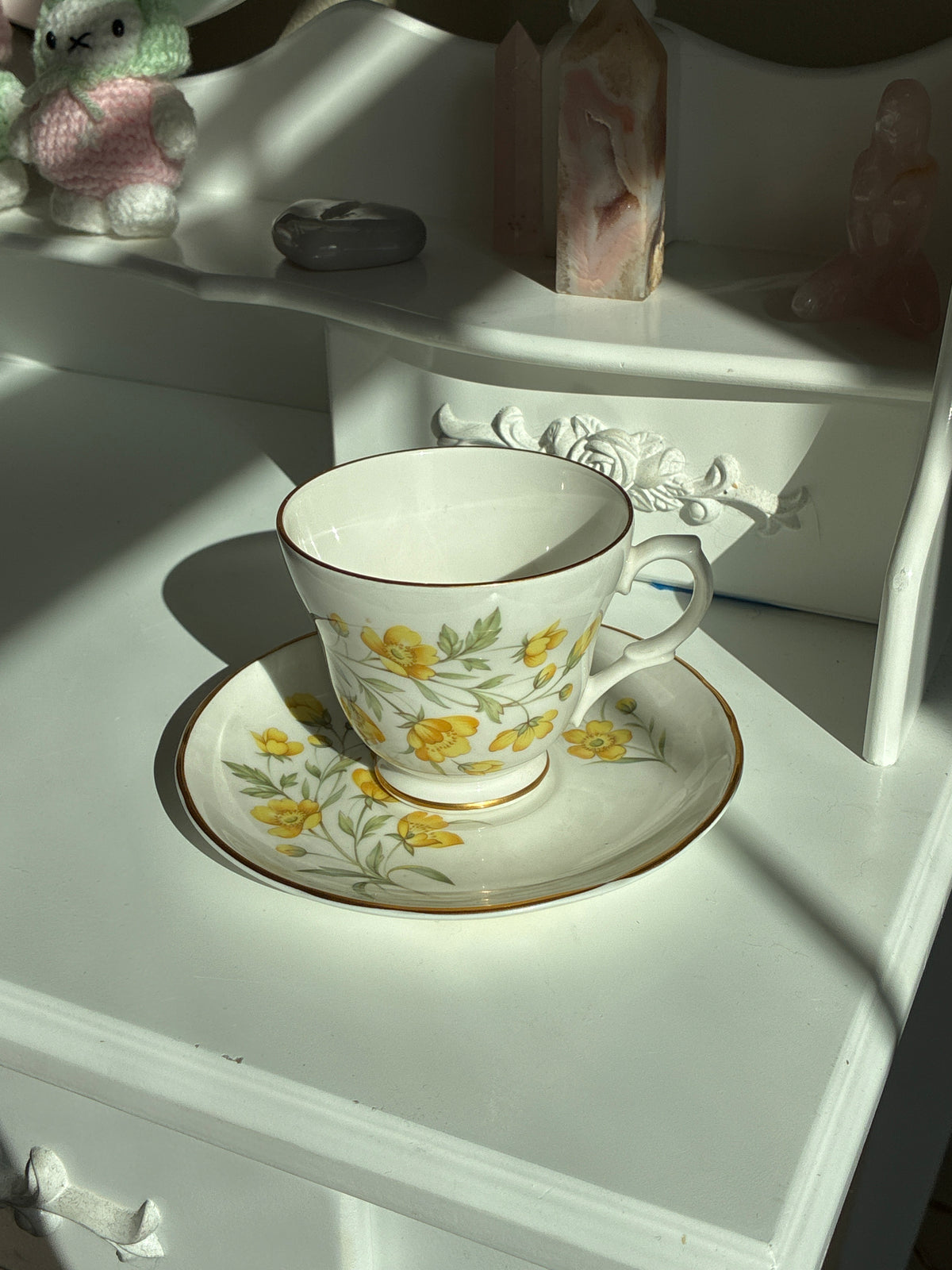 Yellow Jasmine Tea Set