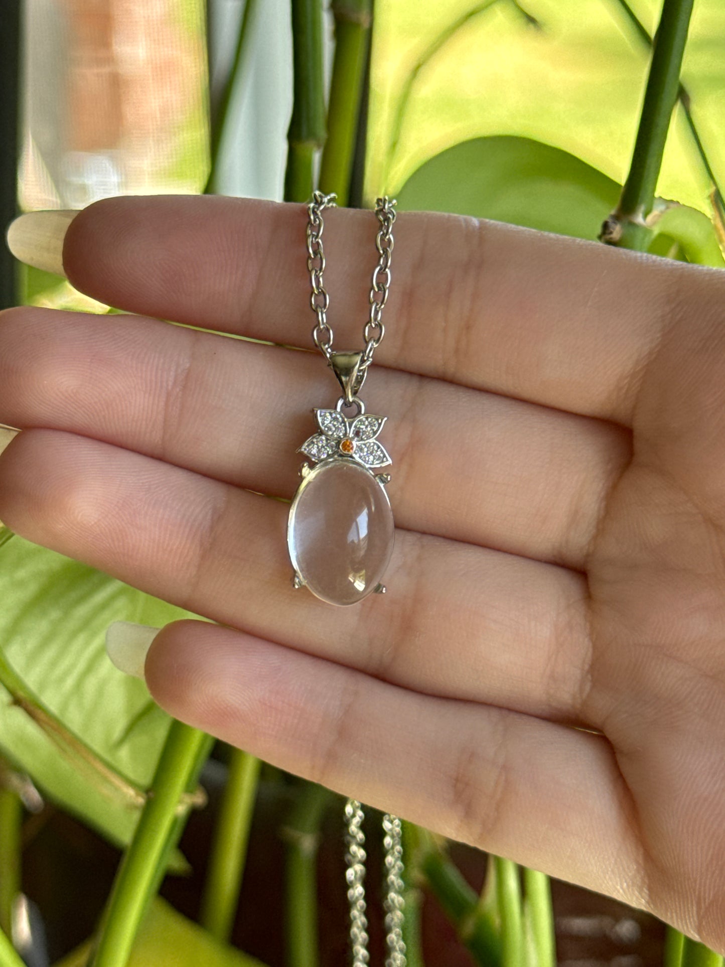 Clear Quartz Necklace