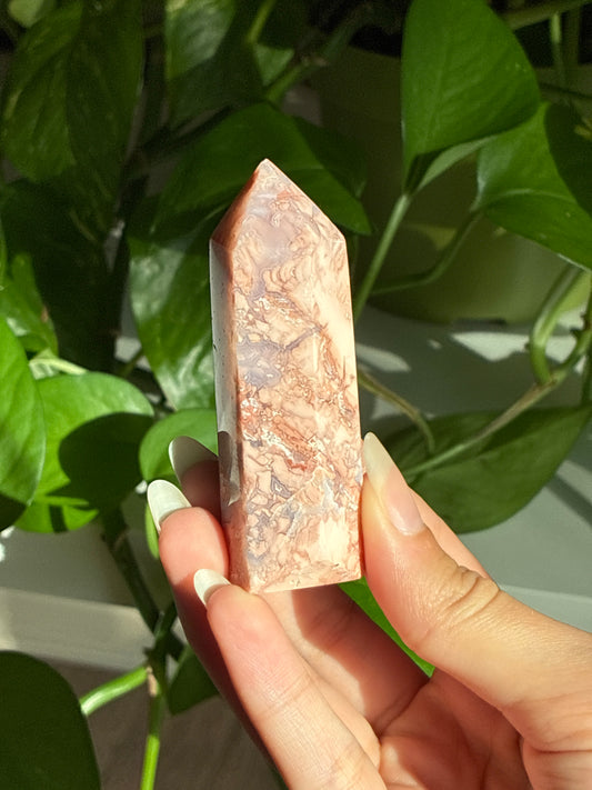 Cotton Candy Agate Tower D
