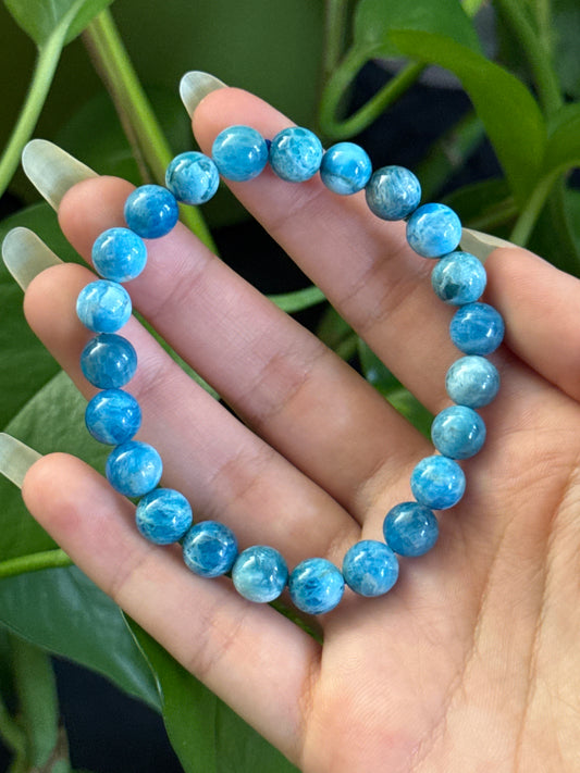 Gem Blue Apatite Bracelet