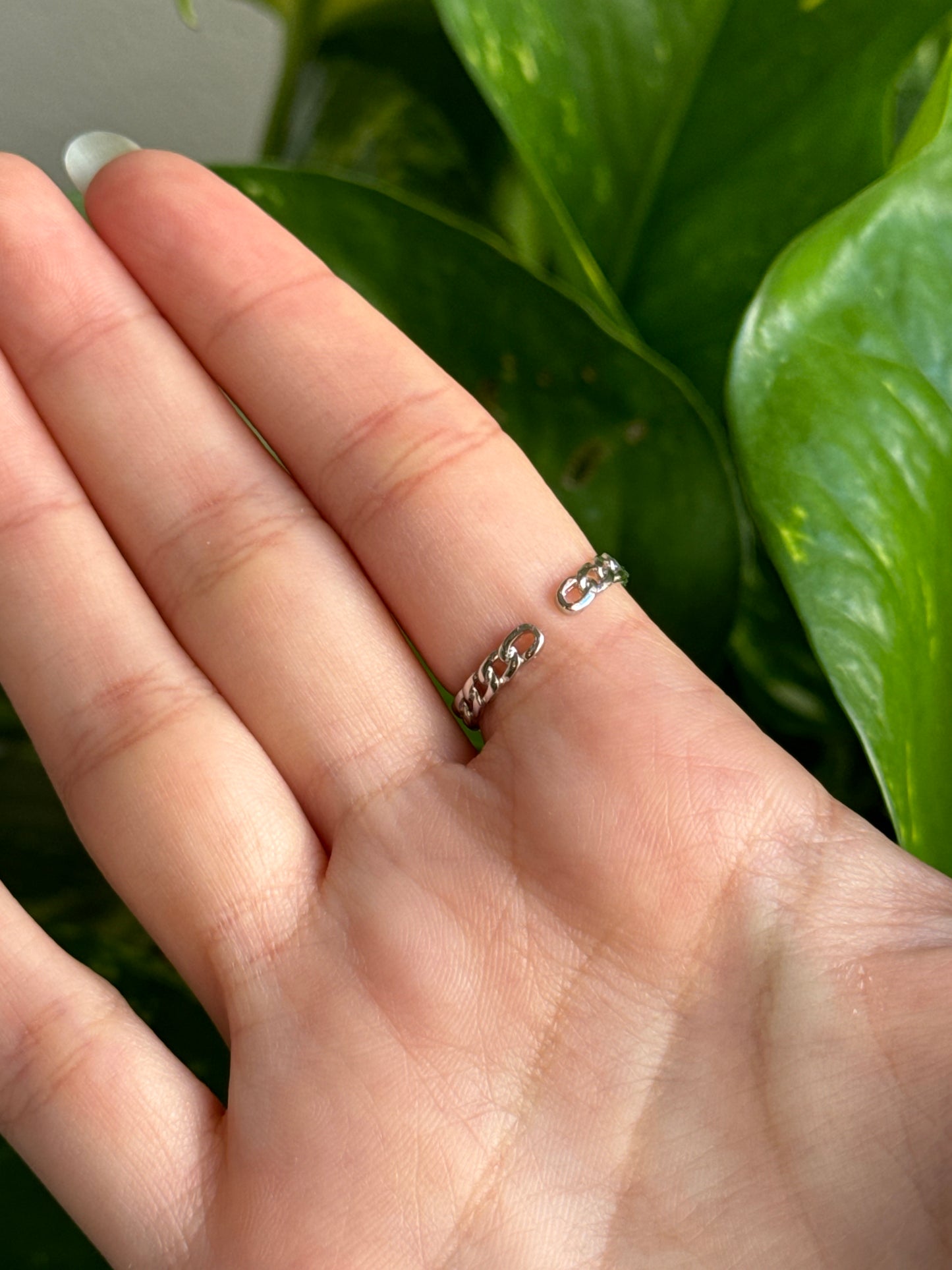 Dioptase Adjustable Ring