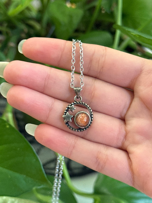 Sunstone Necklace