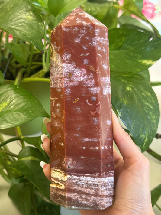 Red Ocean Jasper Large Statement Tower