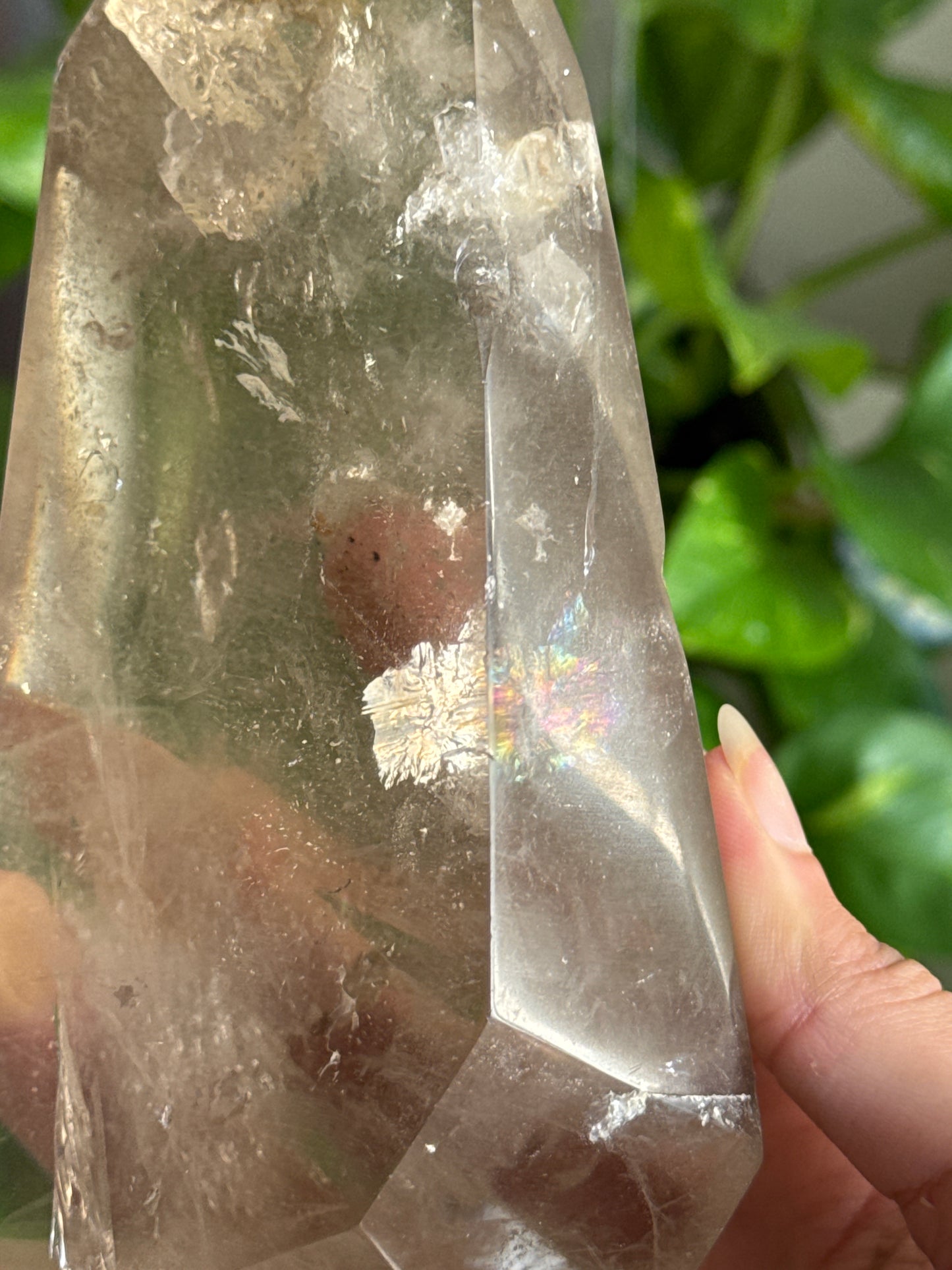 Smoky Garden Quartz Tower