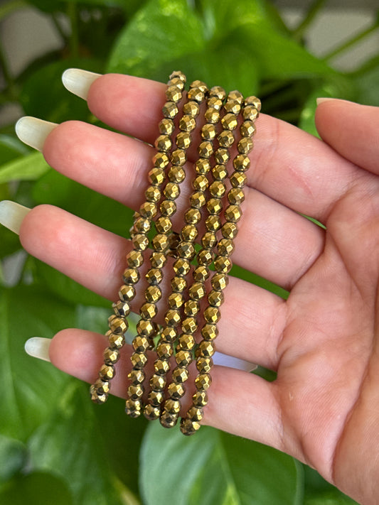 Pyrite Dainty Bracelet