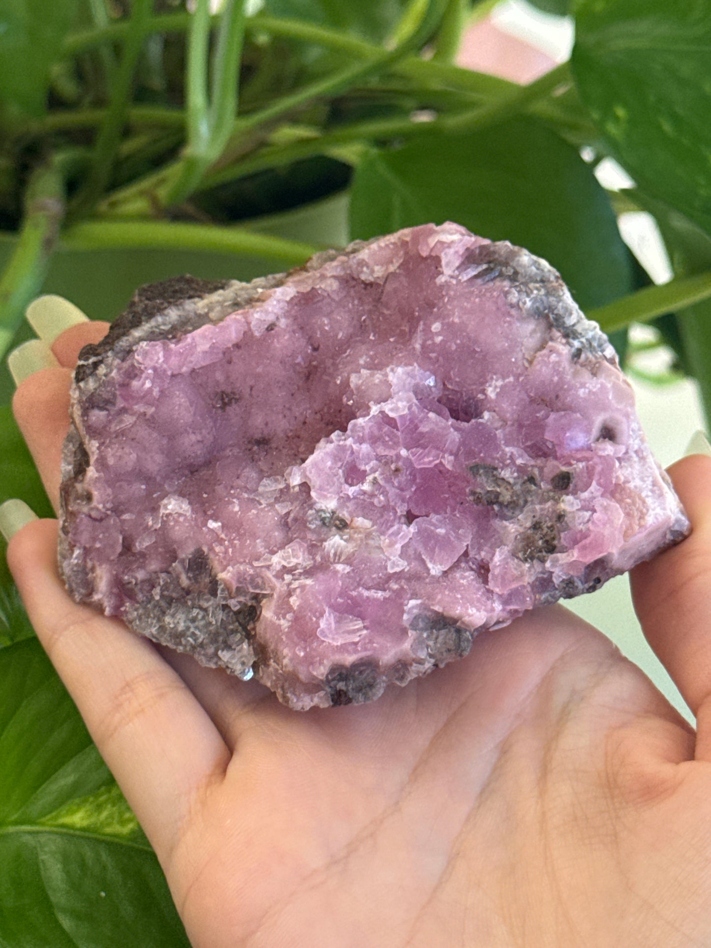 Rare Sparkly Pink Gel Cobalto Calcite Specimen E