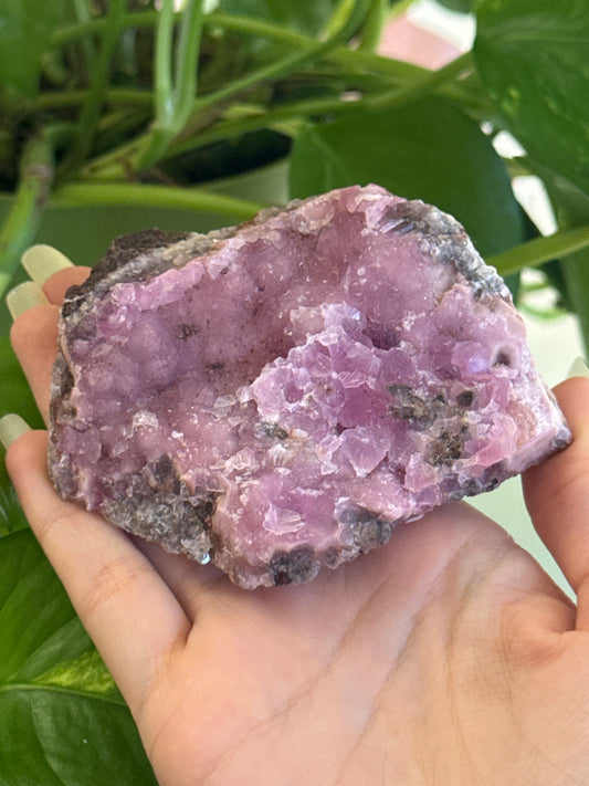 Rare Sparkly Pink Gel Cobalto Calcite Specimen E