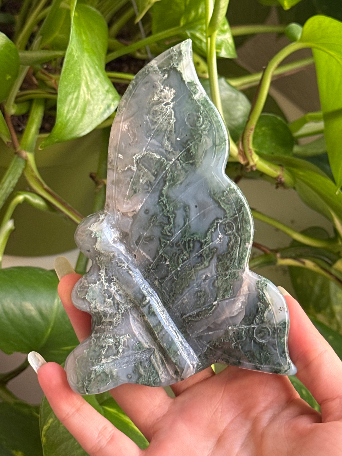 Moss Agate Fairy A