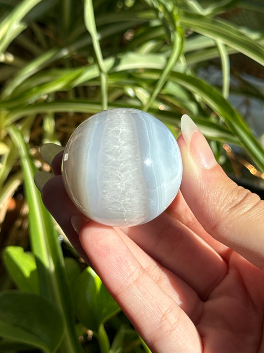 Blue Lace Agate Sphere