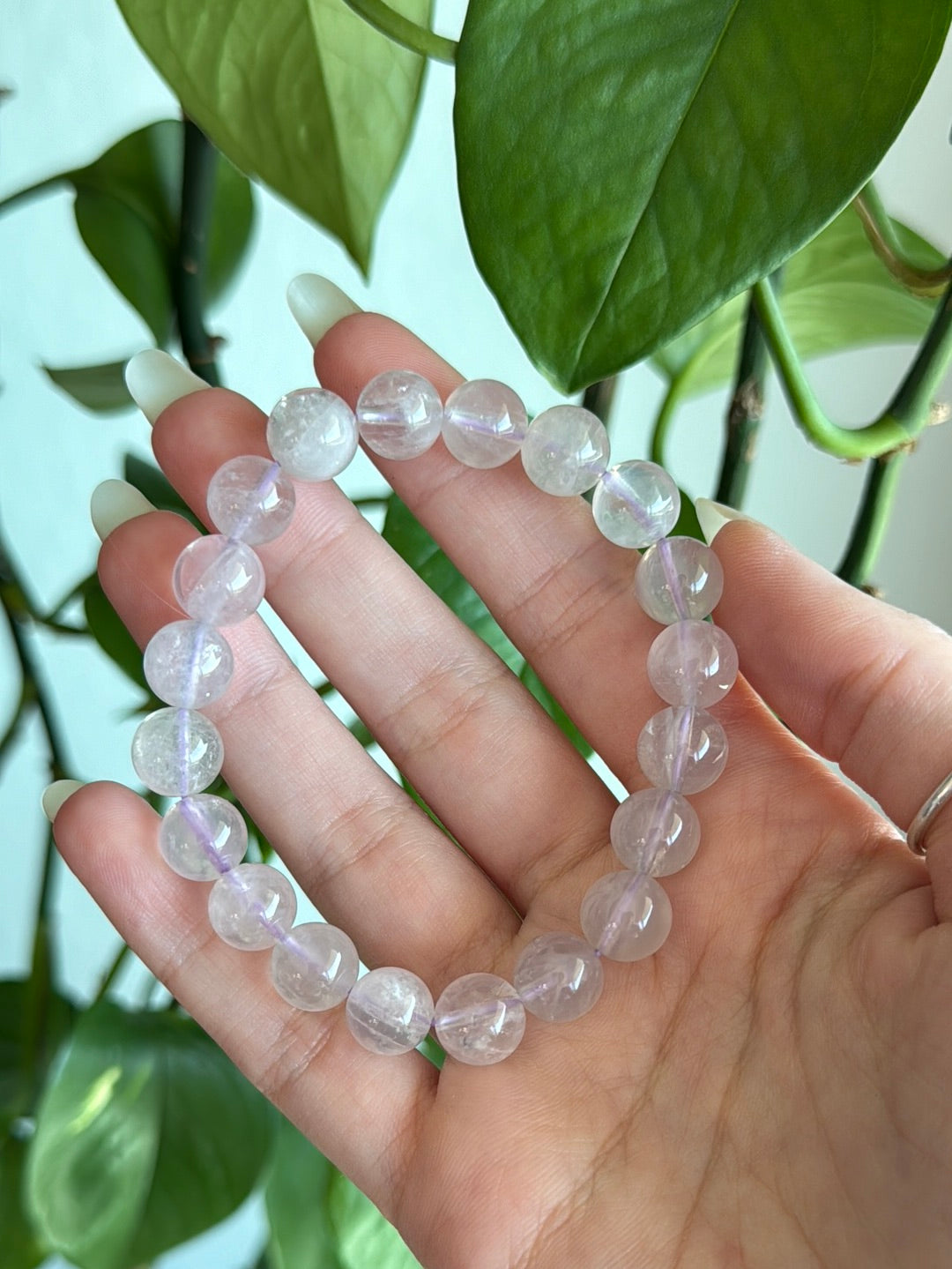 Lavender Amethyst Bracelet