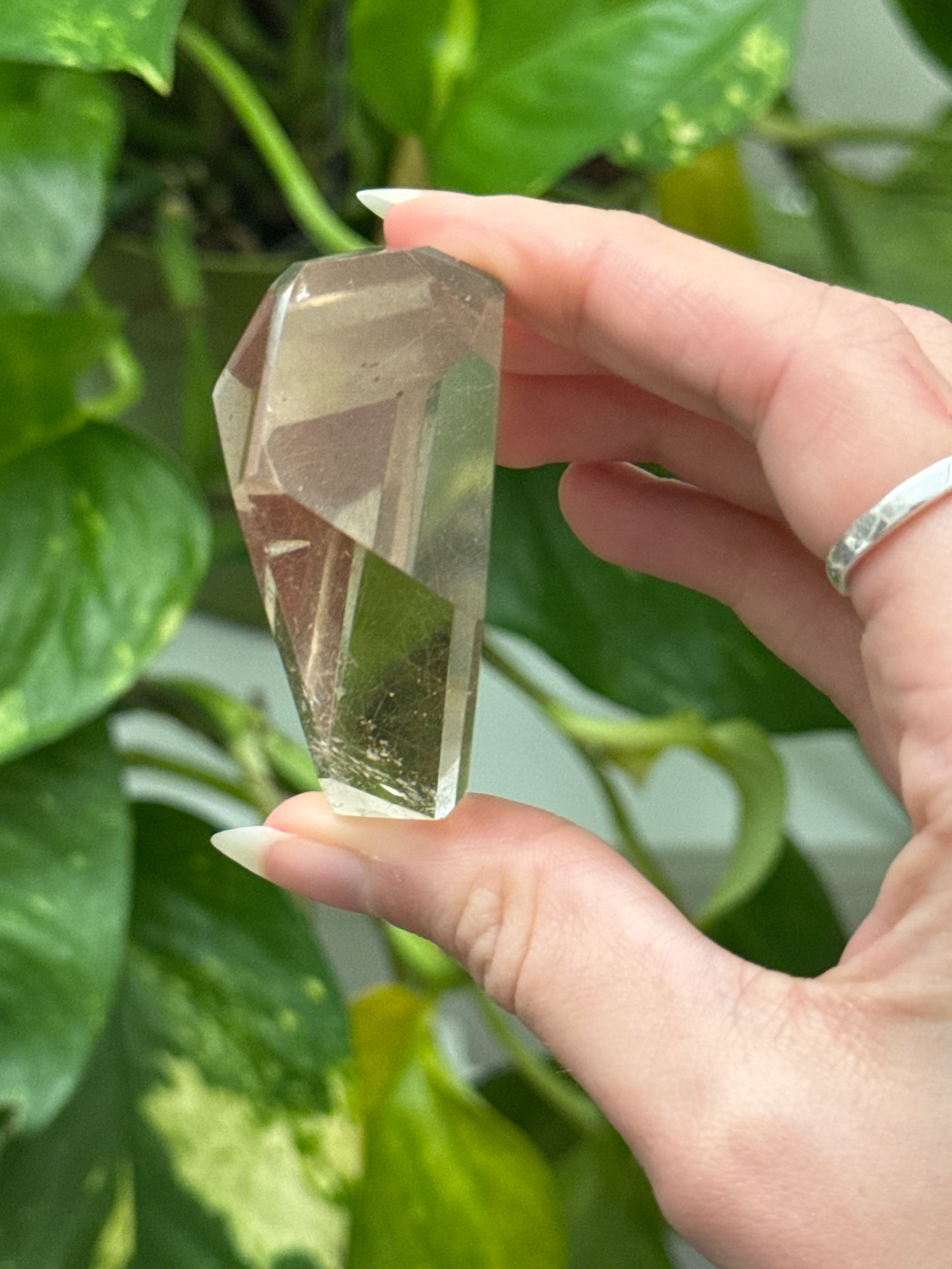 Peach Rutile Freeform