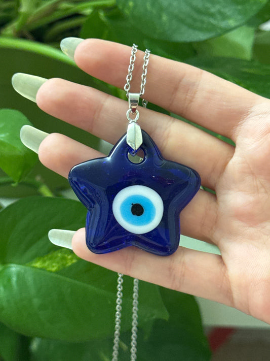 Star Evil Eye Necklace