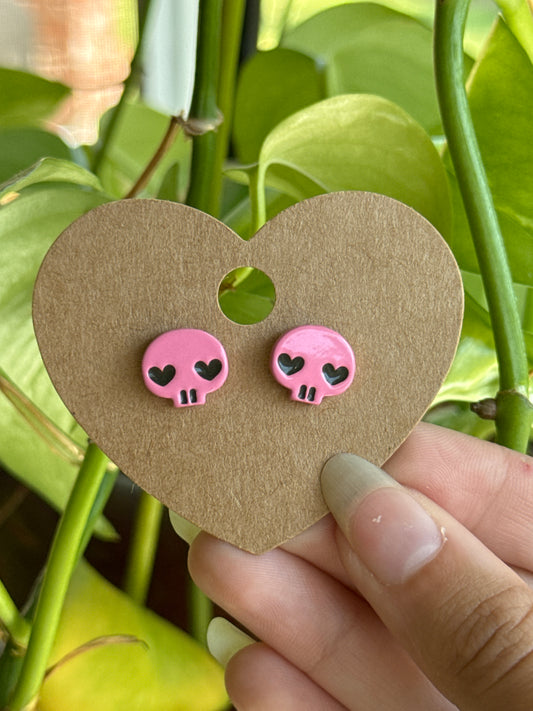 Kuromi Skull Earrings