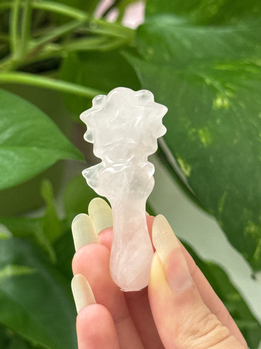 Rose Quartz Star Magic Wand