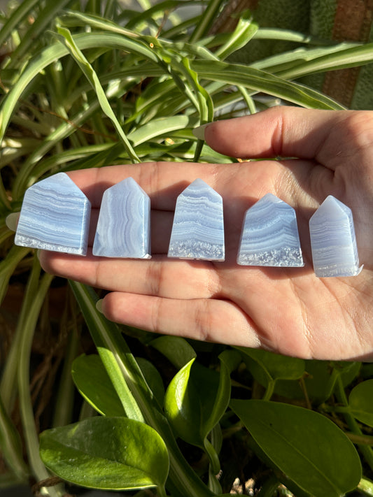 Blue Lace Agate Towers Batch 6