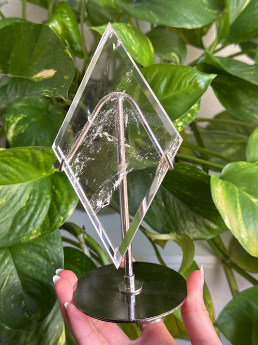 Ice Clear Quartz Diamond