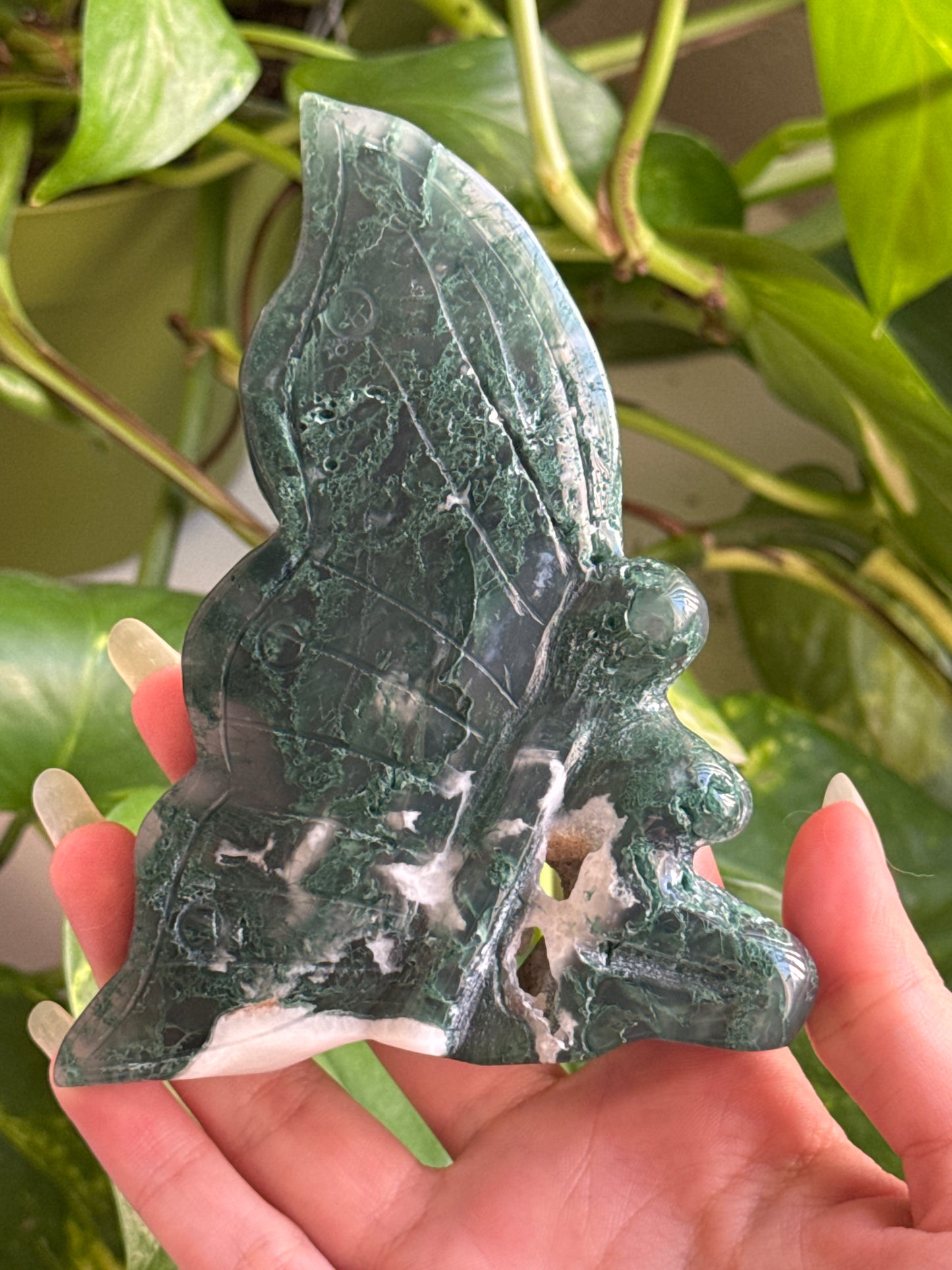 Moss Agate Fairy C