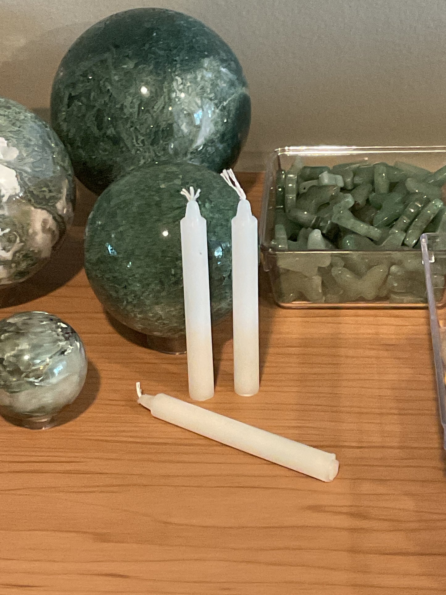 White Alter Chime Candle