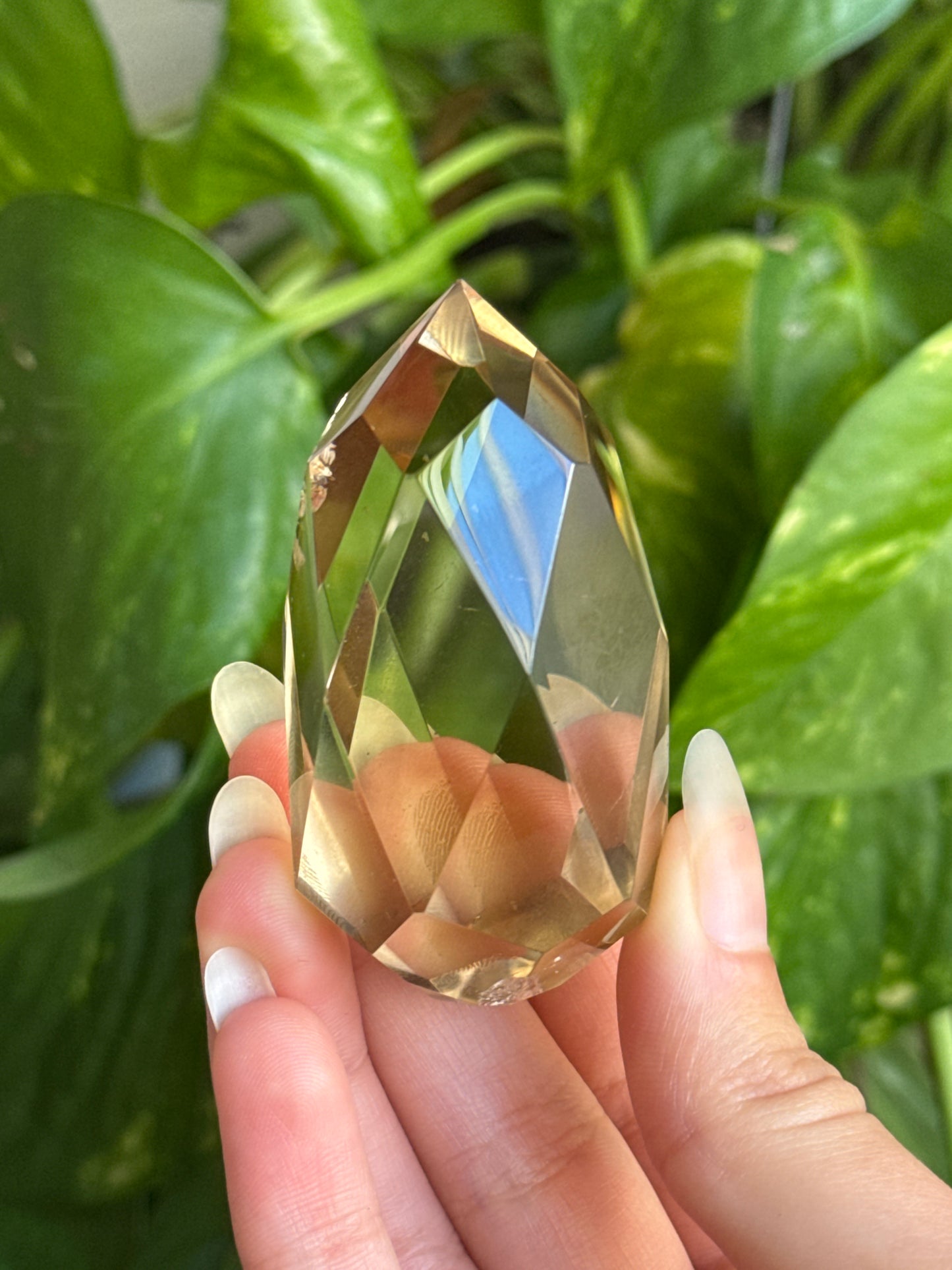 Faceted Citrine