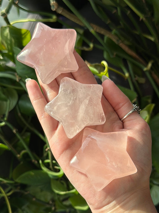 Rose Quartz Star