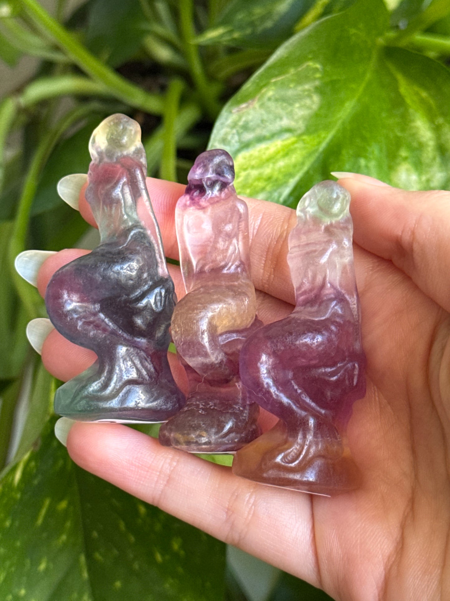 Fluorite Mermaid Carving | You Pick