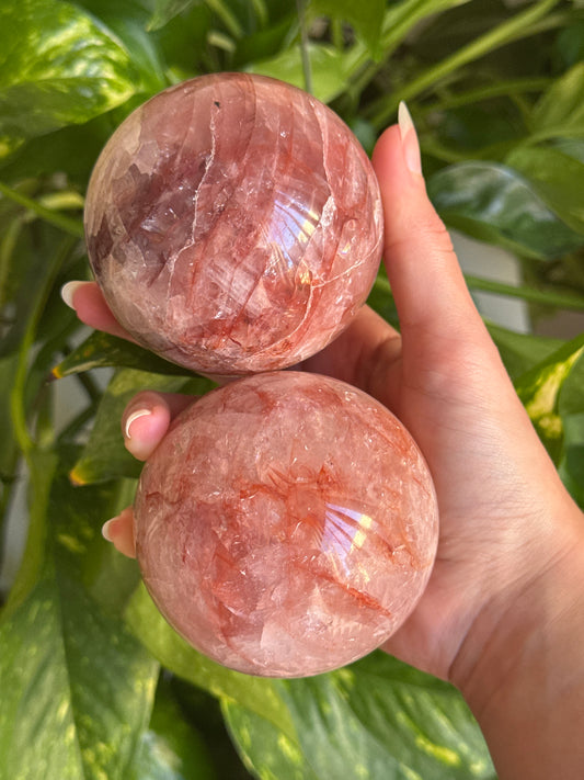 Fire Quartz Sphere 70mm