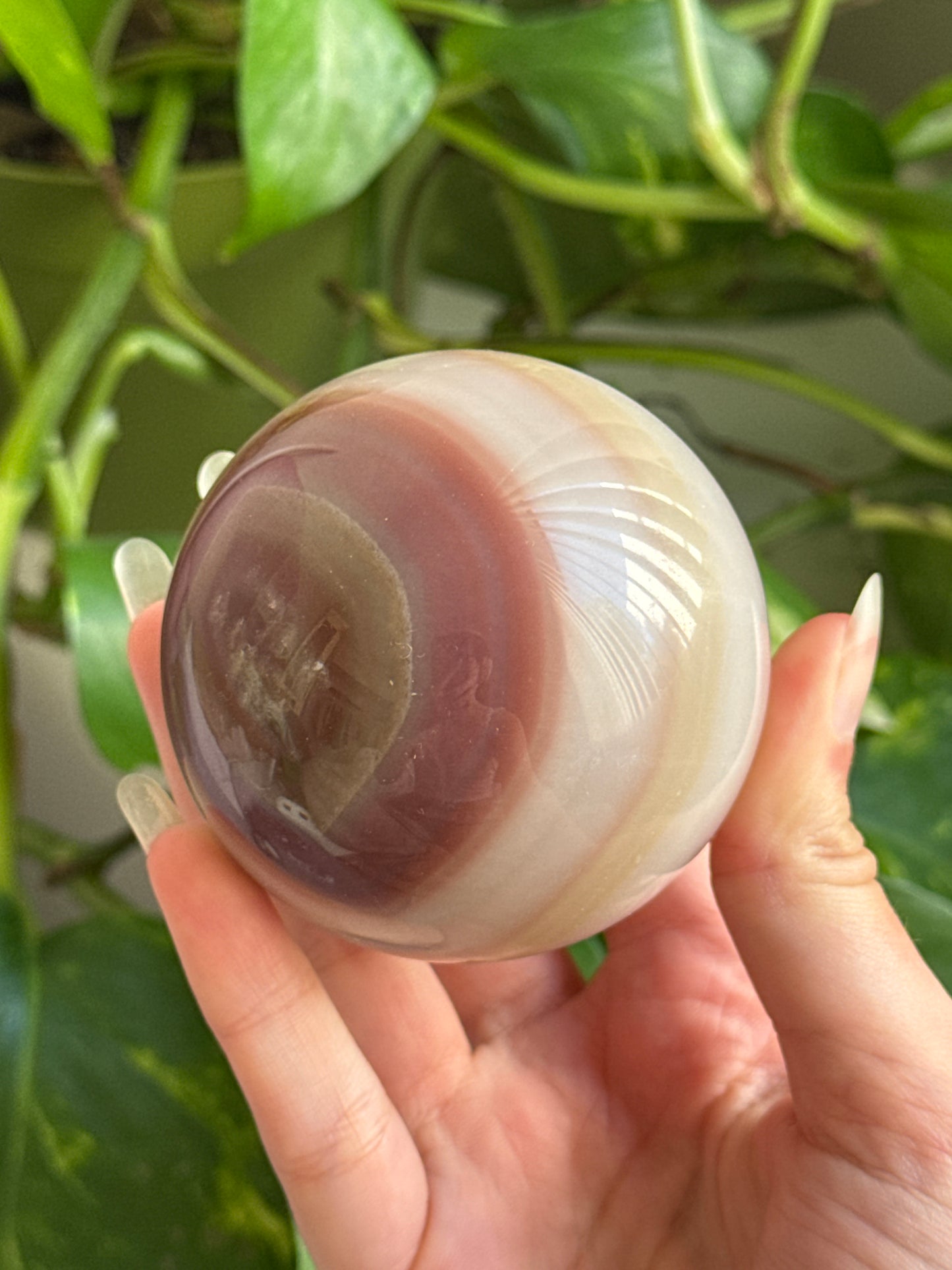 Jelly Agate Sphere
