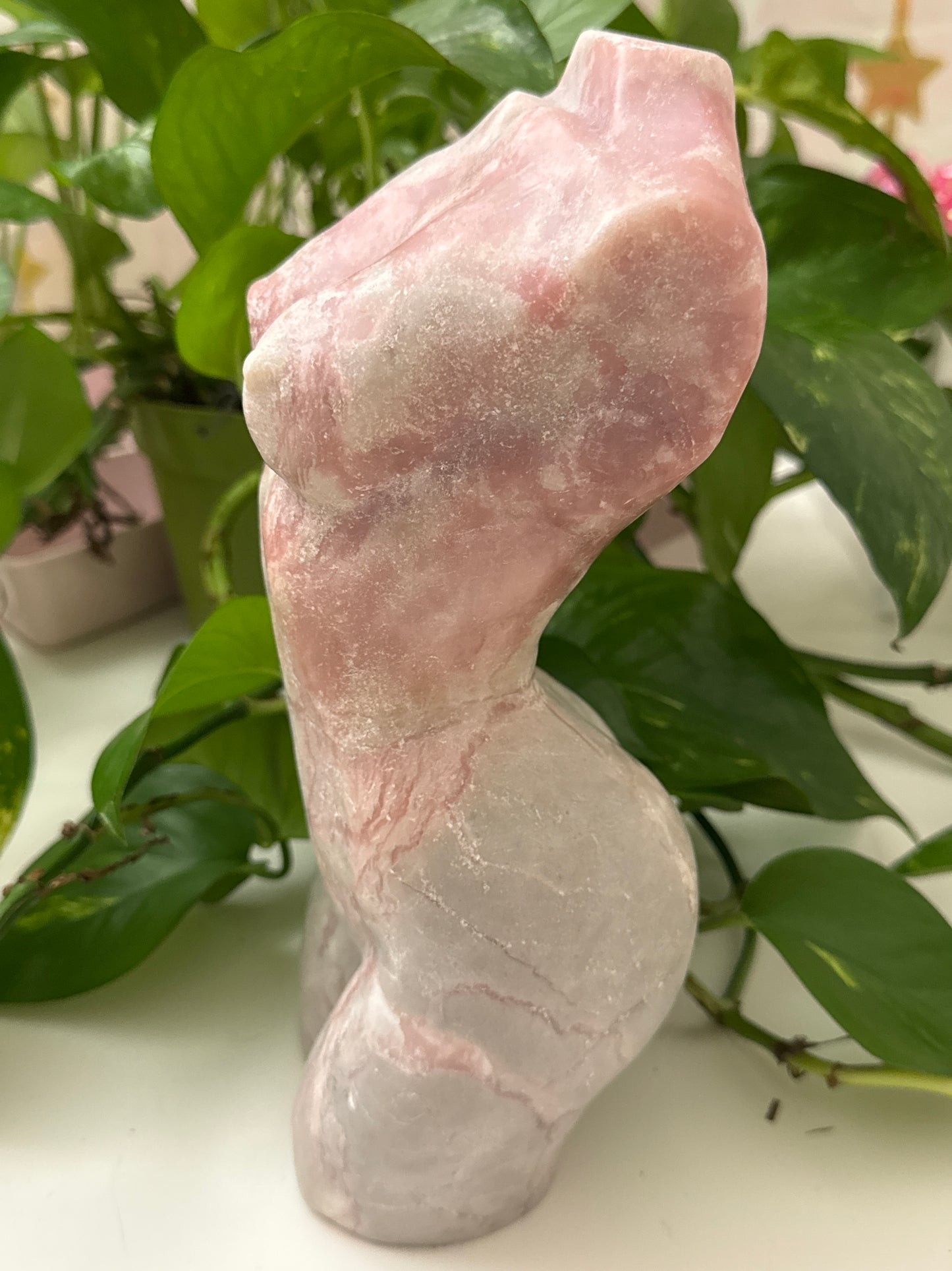 Pink Opal 10" XL Goddess Body 8.88lbs