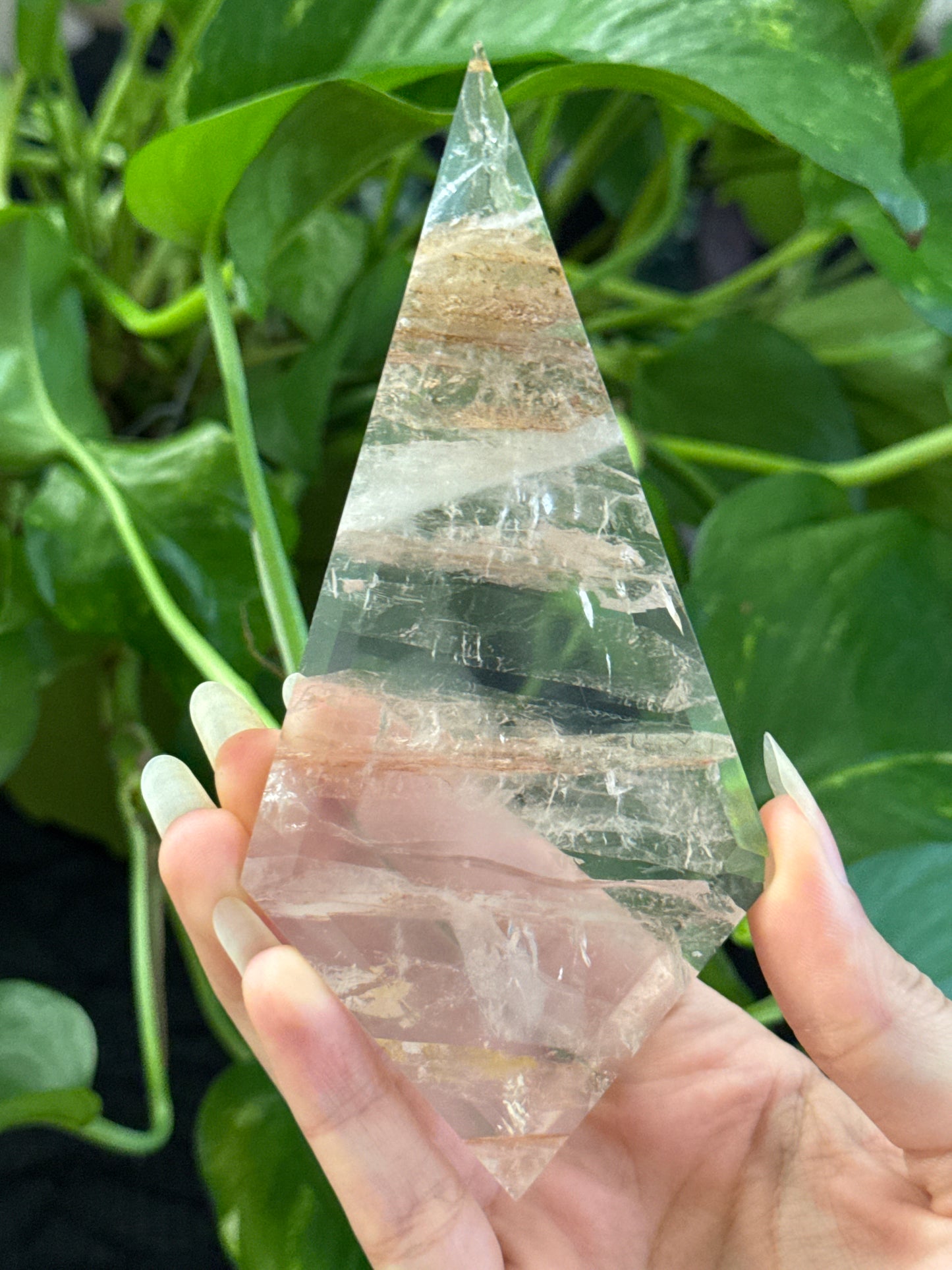 Fire Quartz Diamond B