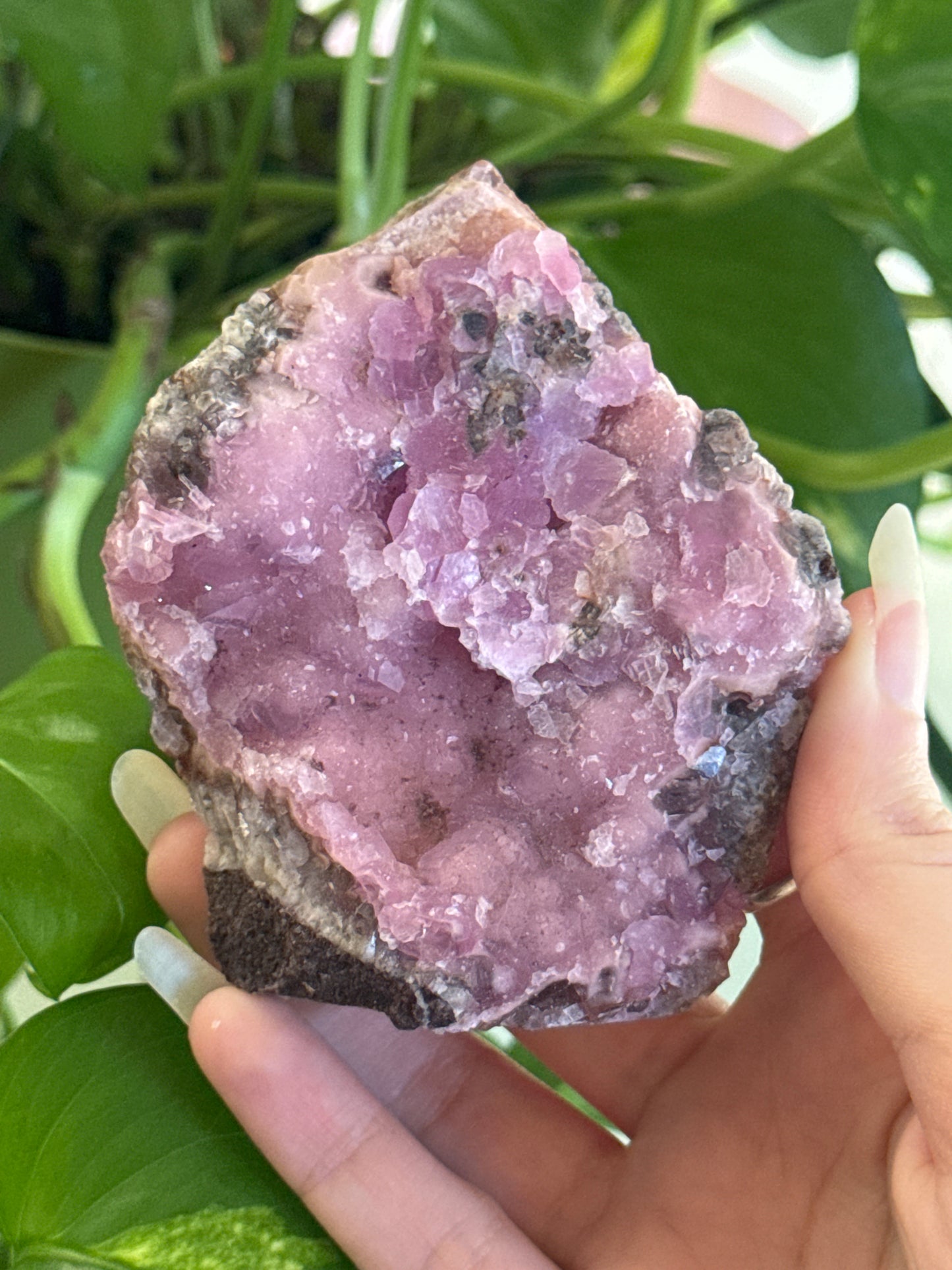 Rare Sparkly Pink Gel Cobalto Calcite Specimen E