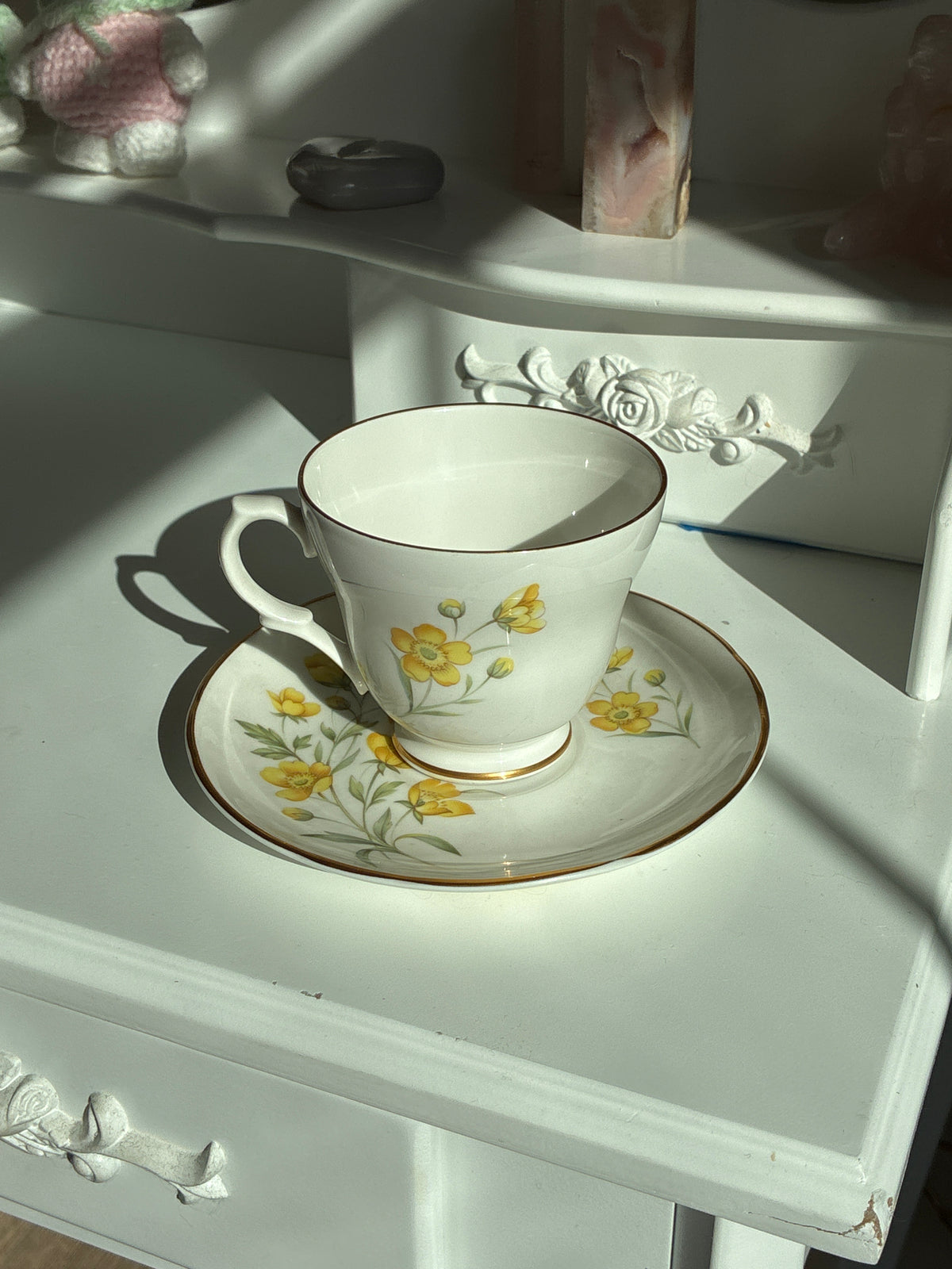 Yellow Jasmine Tea Set