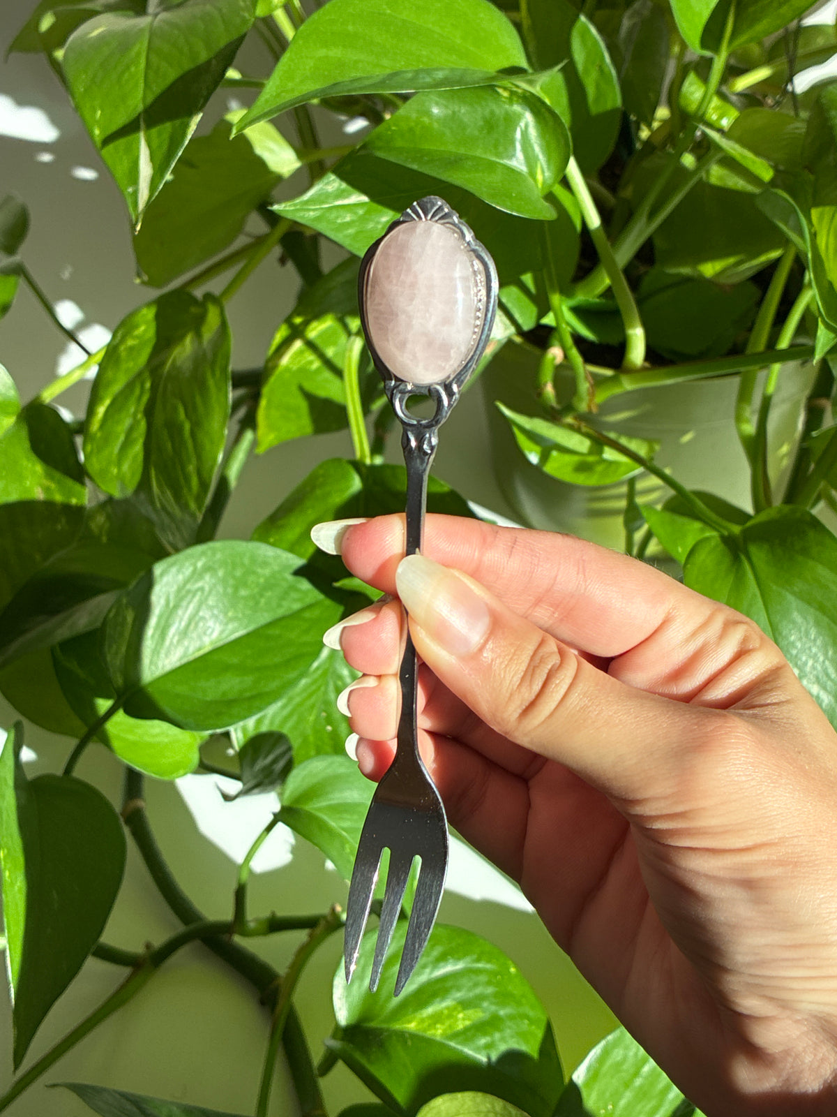 Crystal Metal Spoons and Forks | You Pick Material
