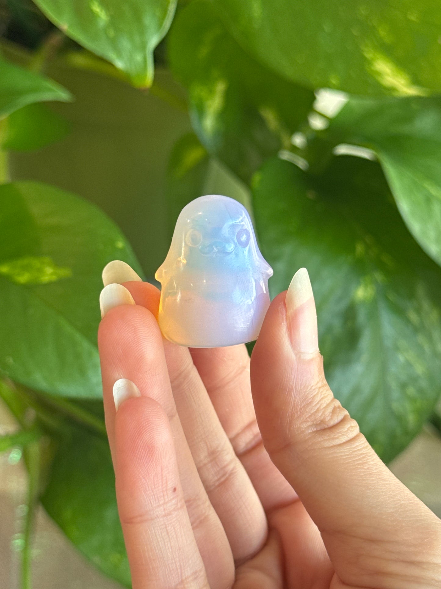 Pink Opalite Chubby Seal