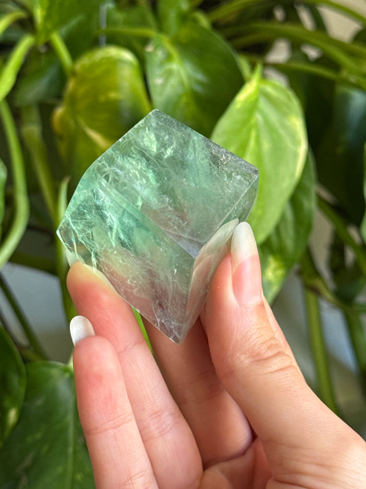 Green Fluorite Freeform