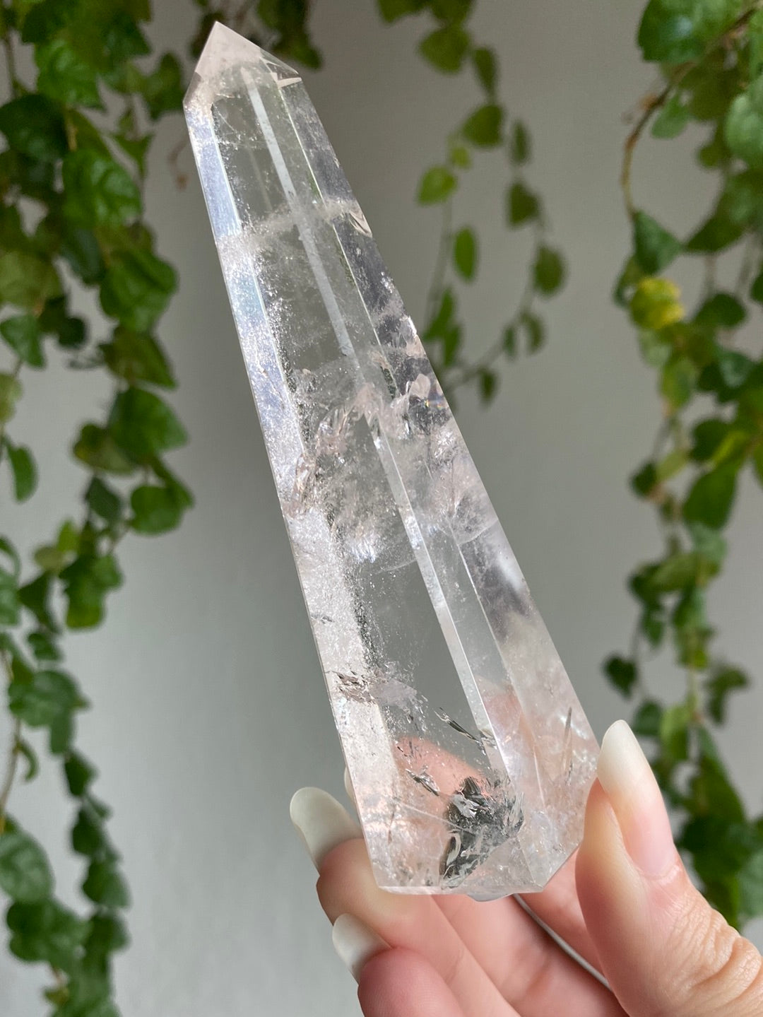 Clear Quartz Obelisk D