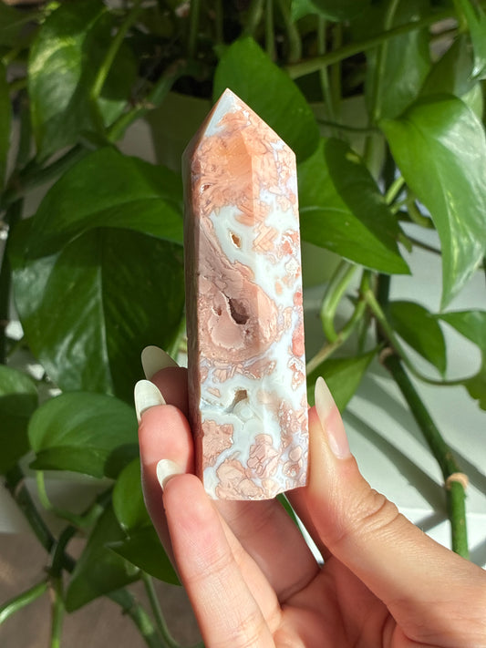 Cotton Candy Agate Tower A