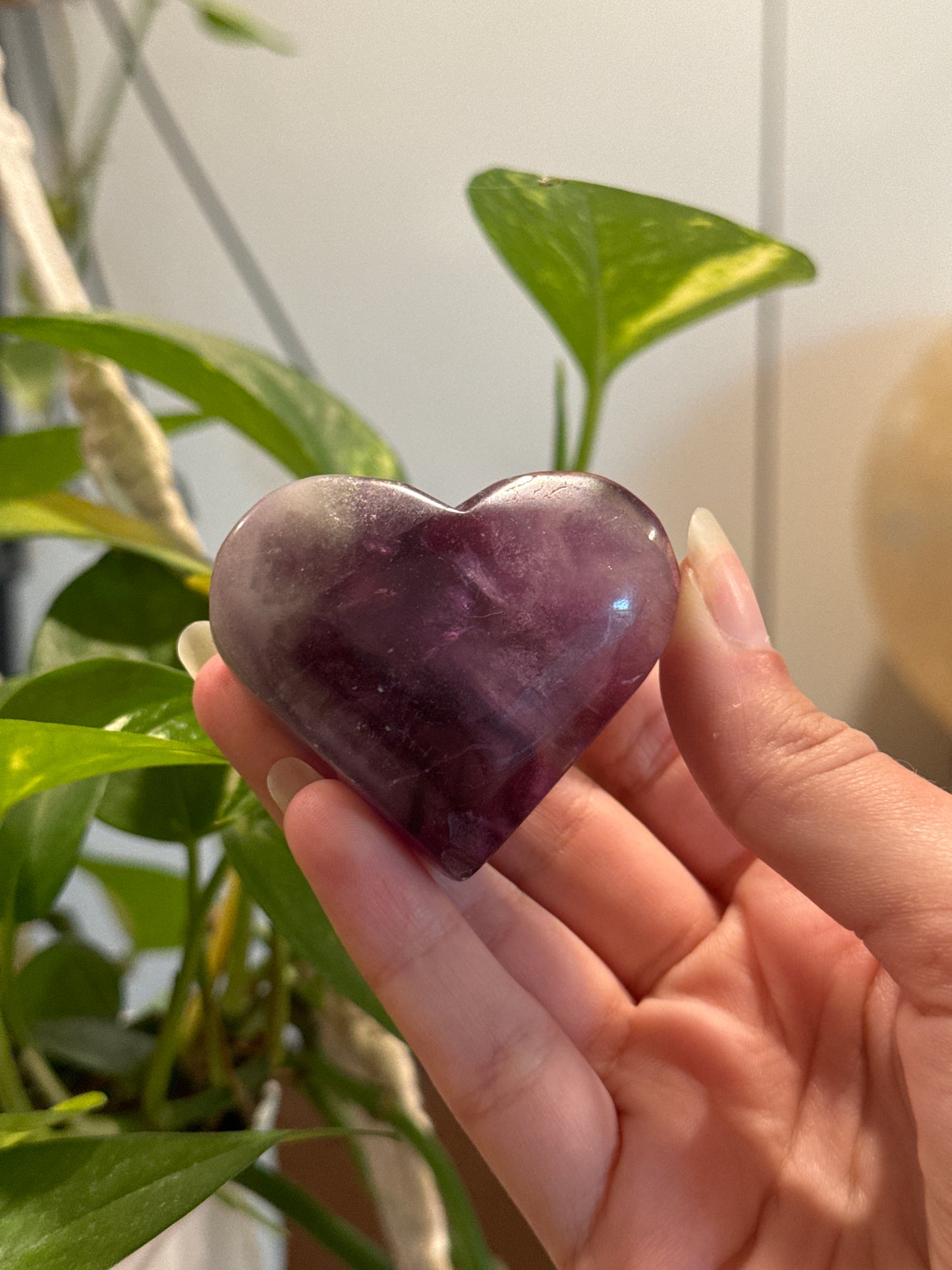 Fluorite Heart