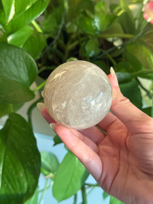 Blue Rose Quartz Small Sphere